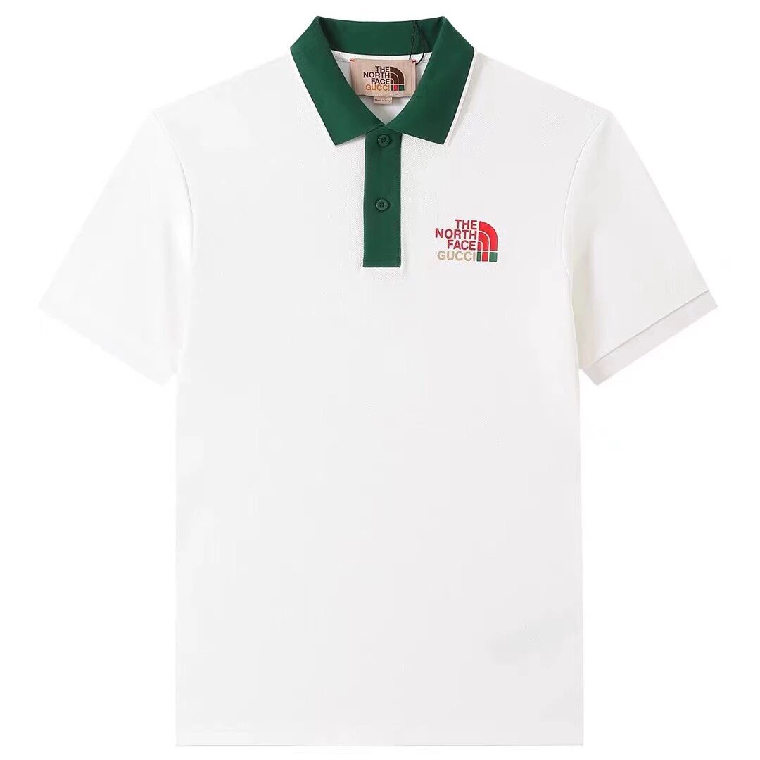 26174 古奇🇮🇹 The North Face x Gucci联名系列 翻领短袖polo衫男女同款