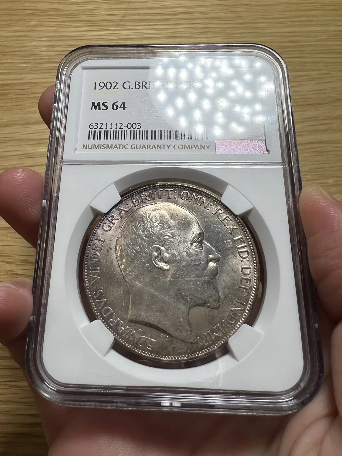 1915年（大正4年）日本50钱银币，PCGS MS-64 WINGS