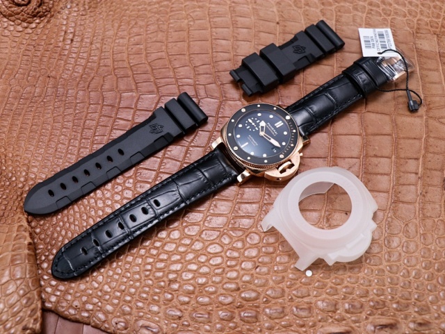 VS厂沛纳海 PAM974红金42MM (图9)