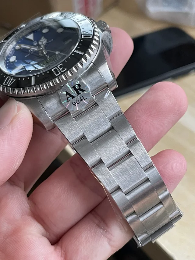 AR厂劳力士渐变鬼王 小皇冠 海使126660海鸥2824机芯 44MM(图11)