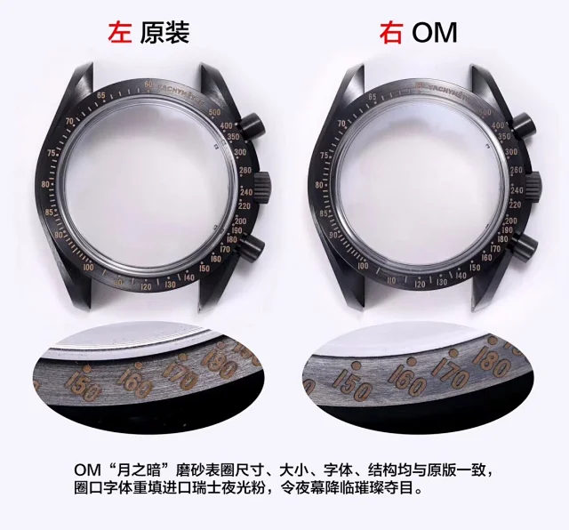 OM厂欧米茄 超霸系列 月之暗面 44mm(图11)