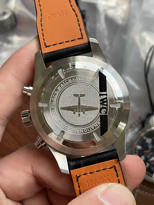 ZF厂万国飞行员 黑面飞计 7750机芯 43MM(图7)