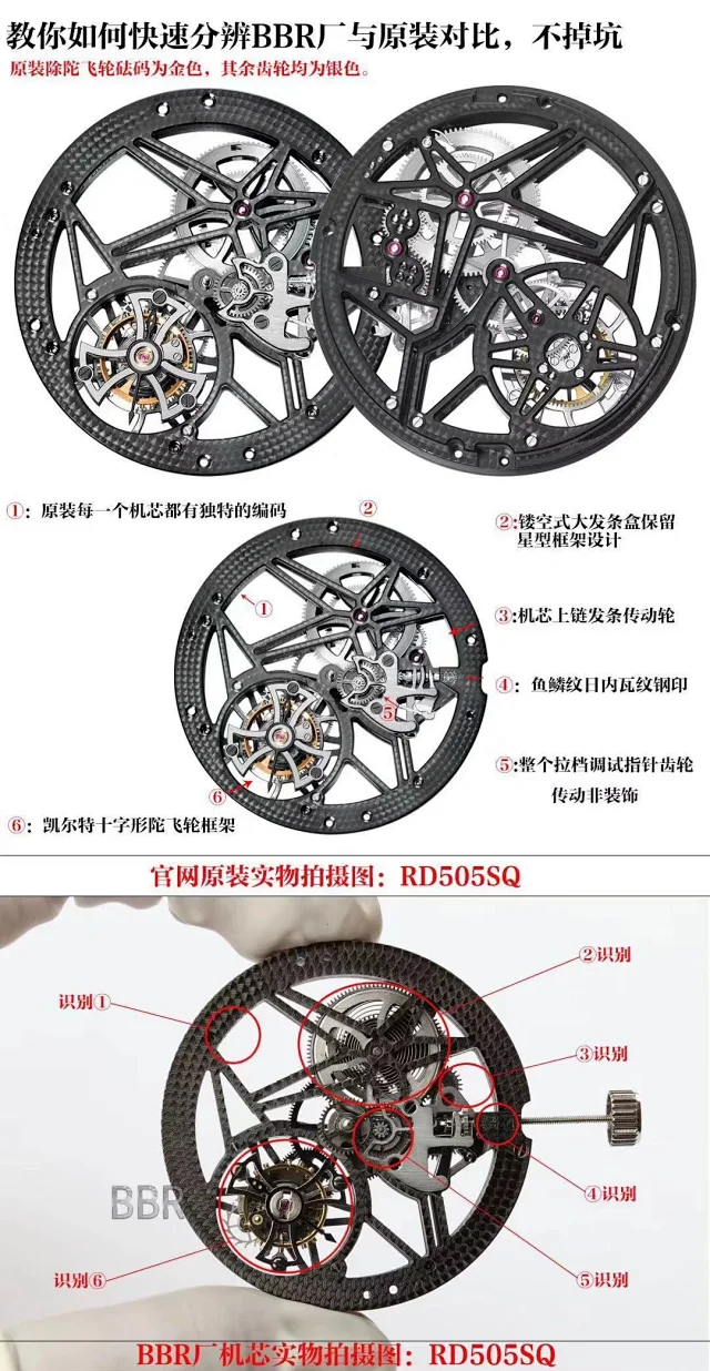 BBR厂罗杰杜彼 全缕空陀飞轮 钛金属表壳(图3)