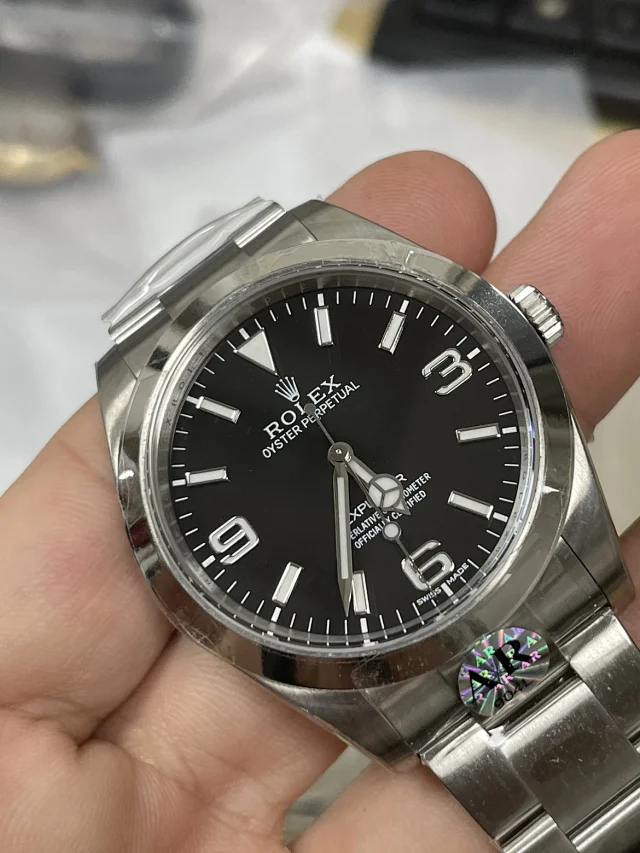 AR厂劳力士探一 39MM 实心中轴 圆角打磨(图8)