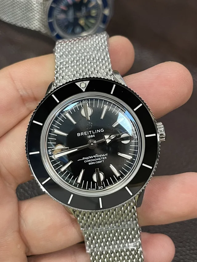 GF厂百年灵Breitling 超级海洋文化57胶囊系列Superocean Heritage ’57 复古潜水腕表(图11)