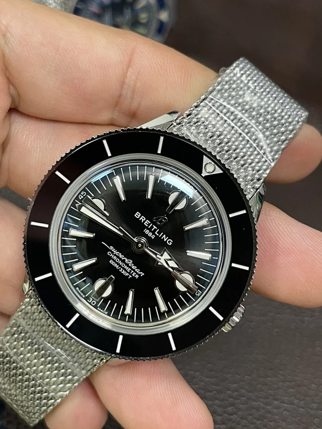 GF厂百年灵Breitling 超级海洋文化57胶囊系列Superocean Heritage ’57 复古潜水腕表(图12)