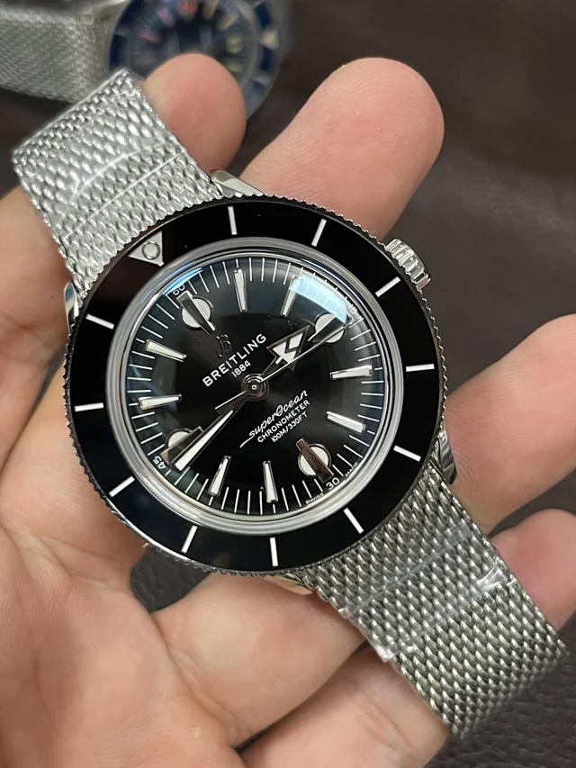 GF厂百年灵Breitling 超级海洋文化57胶囊系列Superocean Heritage ’57 复古潜水腕表(图13)