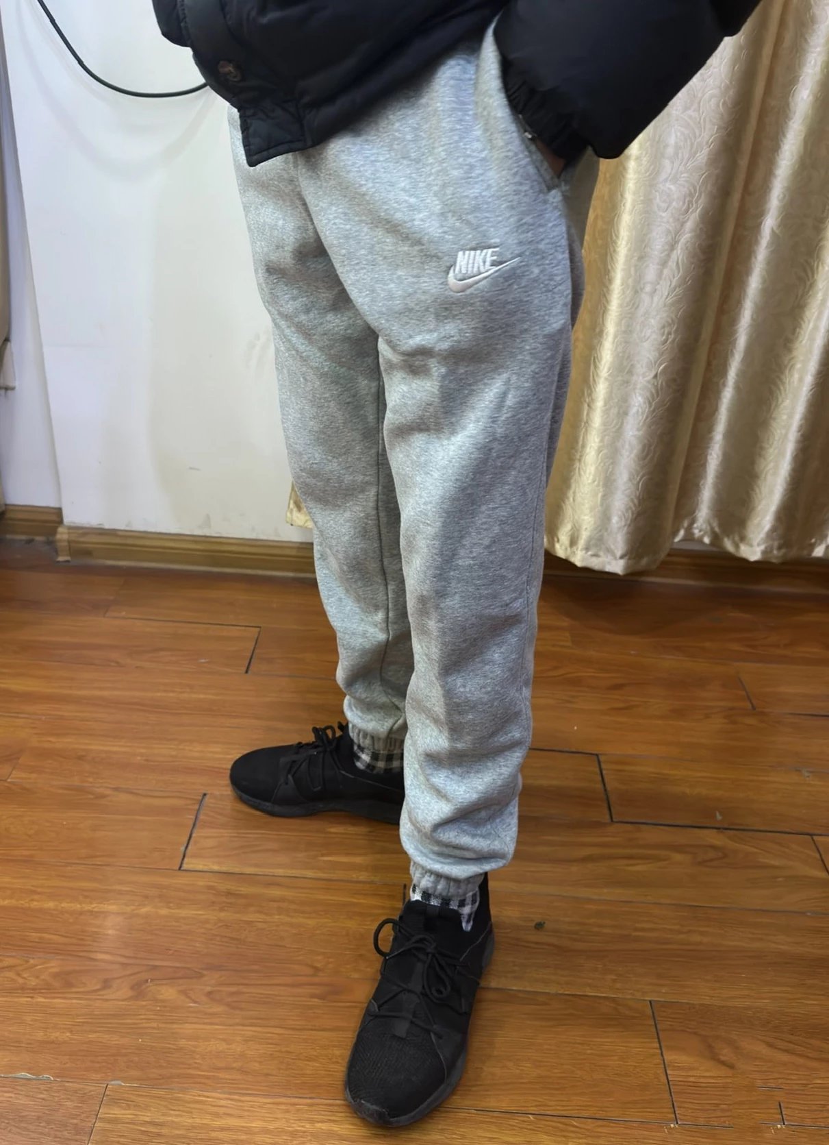 Men's Casual Sweatshirt and Jogger Set - Gray, Olive, Black
