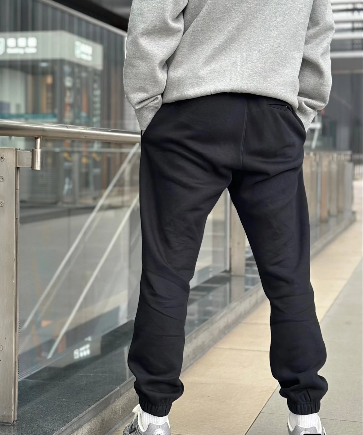 Men's Casual Sweatshirt and Jogger Set - Gray, Olive, Black