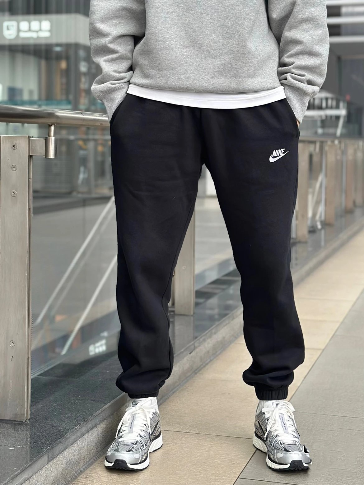 Men's Casual Sweatshirt and Jogger Set - Gray, Olive, Black