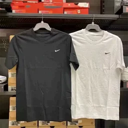 thumbnail for Summer Men's Cotton Breathable Comfortable Casual Sporty Versatile Crew Neck Short Sleeve T-Shirt 0508