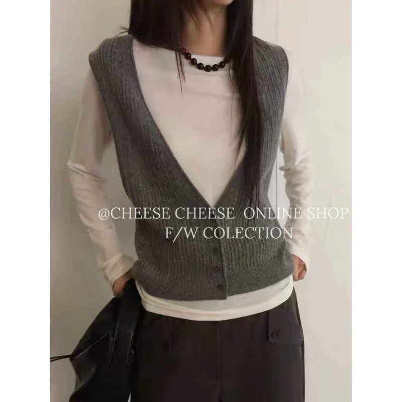 Vest from Cheese/ Kishi