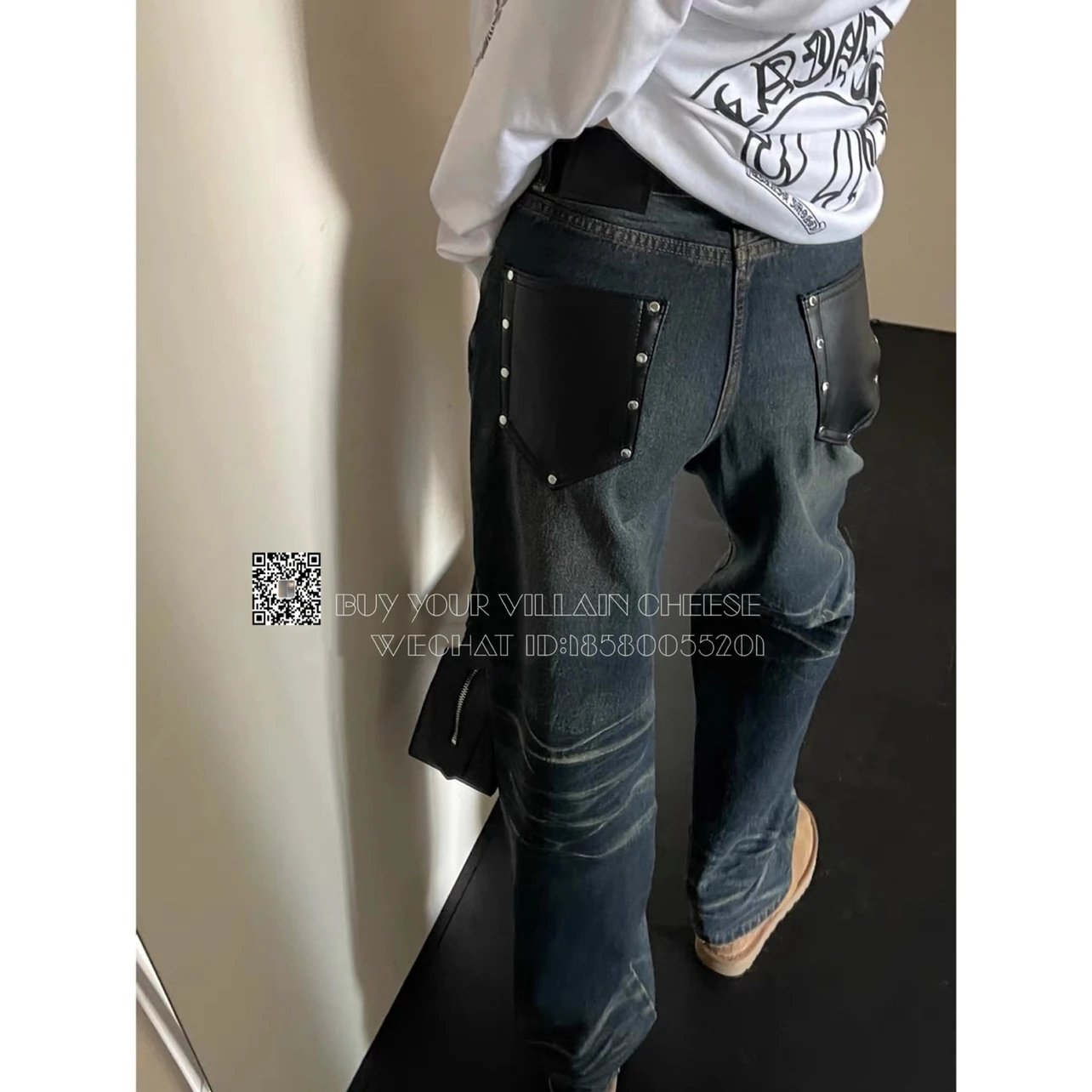 Villain Cheese Denim Pants [1 