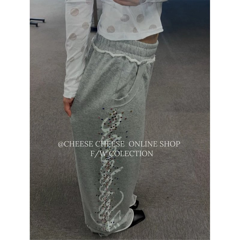 Sweatpants from Cheese/ Kishi