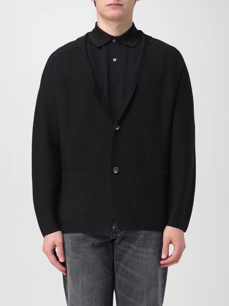 Wool Blend Cardigan Jacket