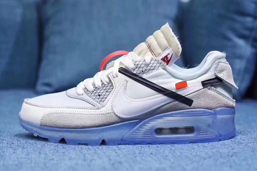 【H12纯原】Air Max 90 Off-White Virgil the ten AA7293-100