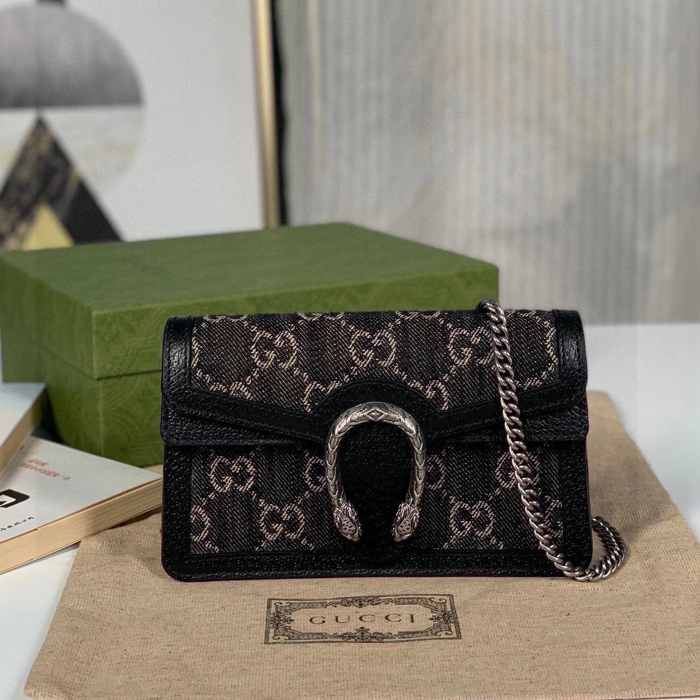 Gucci Dionysus Bag — All Black colorway — USFans Spreadsheet photo