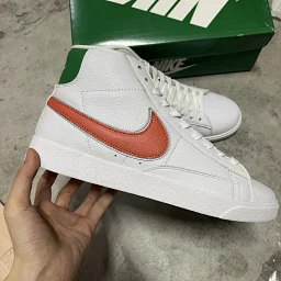 thumbnail for Yard 43 High Top White Orange with stock marks Slightly yellowed No box