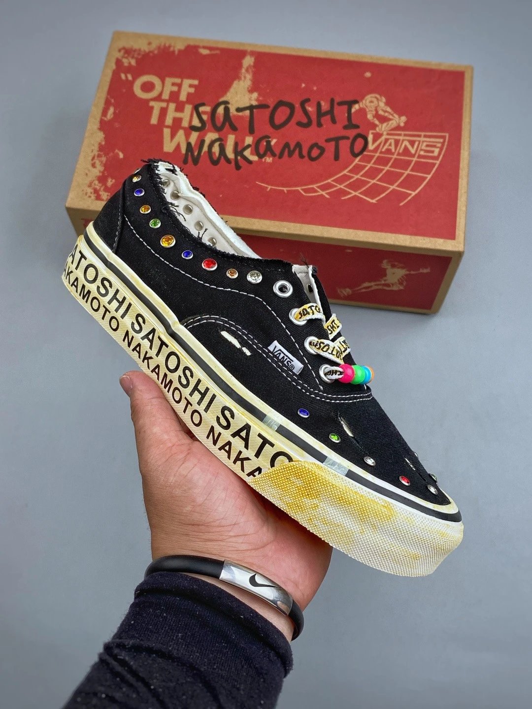 Vs x Satoshi Nakamoto Era 95 Lucky Charms Skate Shoes