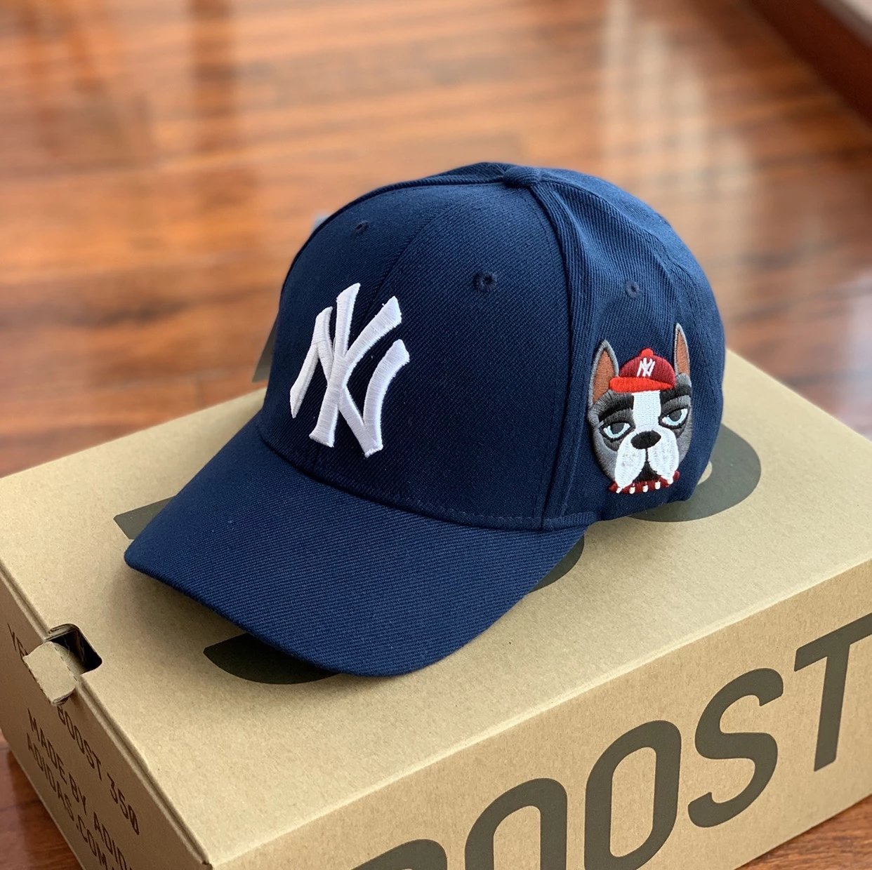 Korean Dog Logo Adjustable Baseball Cap