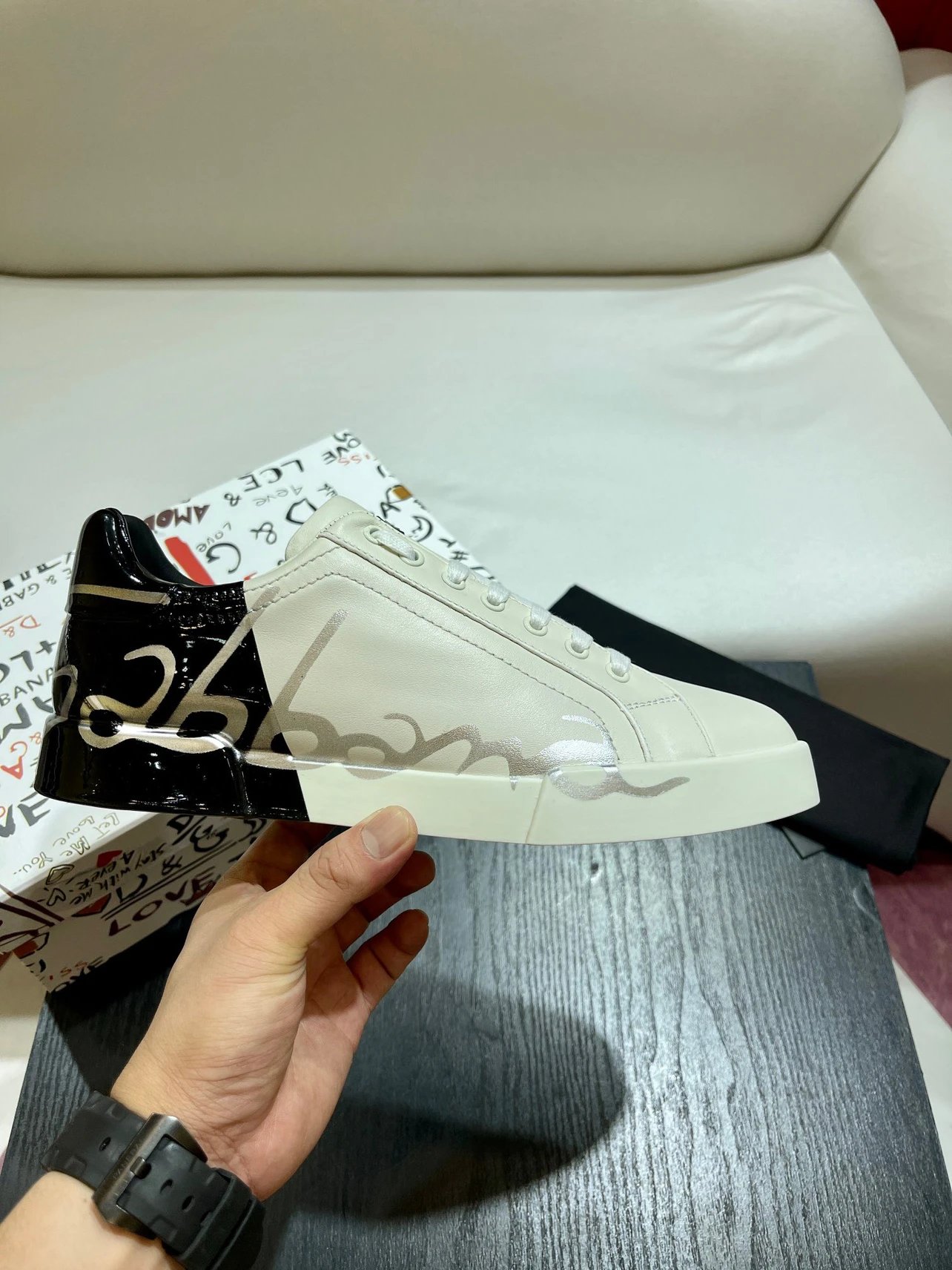 2026.6.9 - Dolce & Gabbana DG Men's Casual Sneakers Sizes 39-44 (38, 45, 46 Custom Made, No Returns or Exchanges)