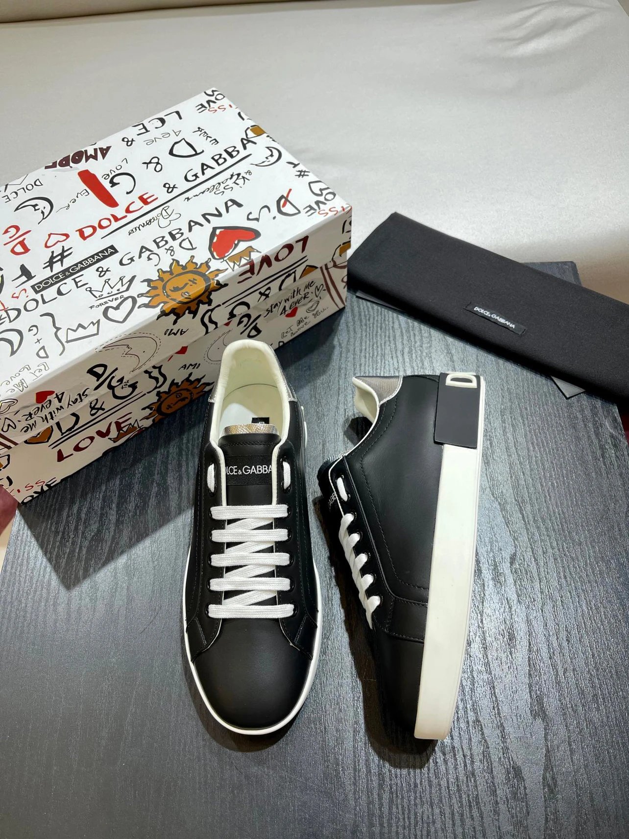 Dolce & Gabbana Men's Casual Sneakers 2026.6.9, Sizes 39-44 (38, 45, 46 Made-to-Order, Non-Refundable)