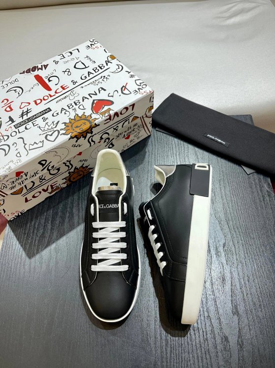 Dolce & Gabbana DG Men's Casual Sneakers 2026.6.9, Sizes 39-44 (38/45/46 Custom Order, Non-Returnable)