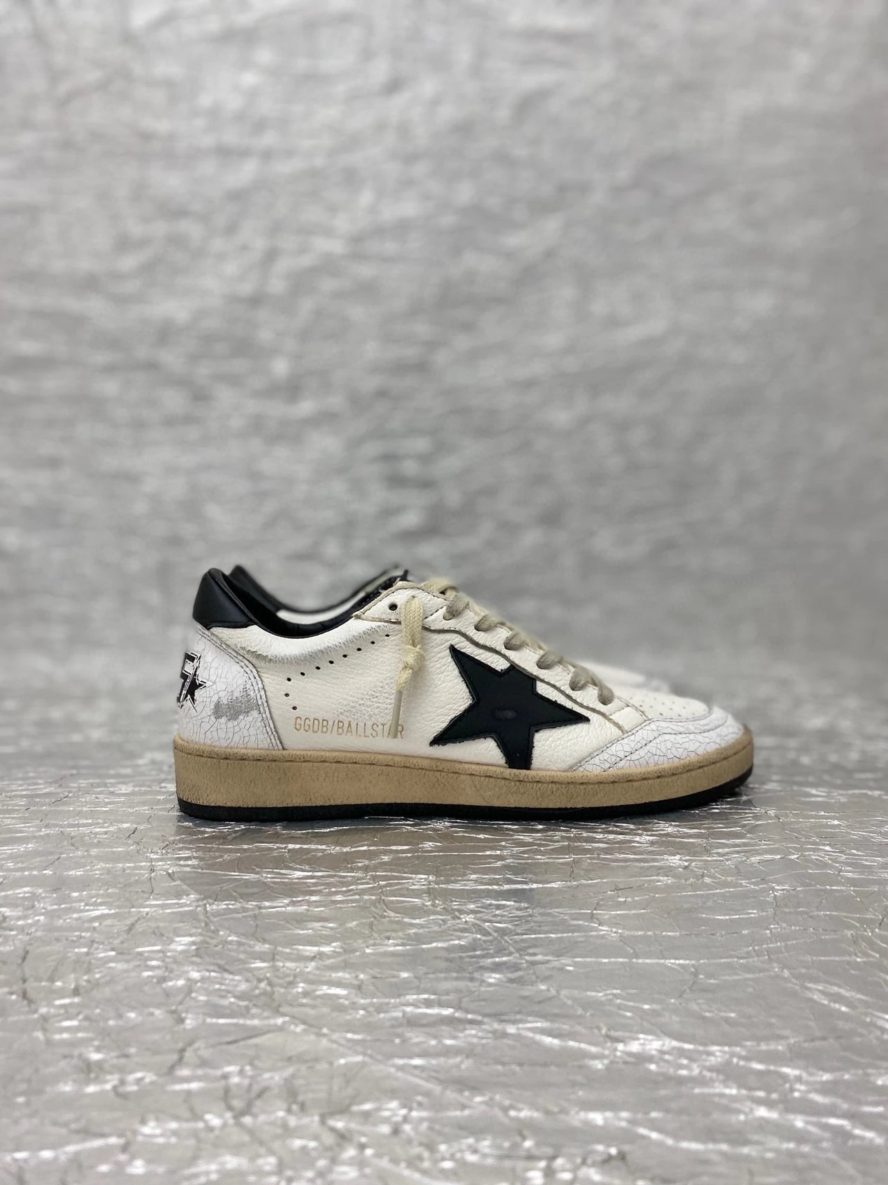 (Ballstar Series) GGDB Pentagram Dirty Shoes Dirty Shoes White Shoes Board Shoes Booster Shoes Couple Shoes White Shoes