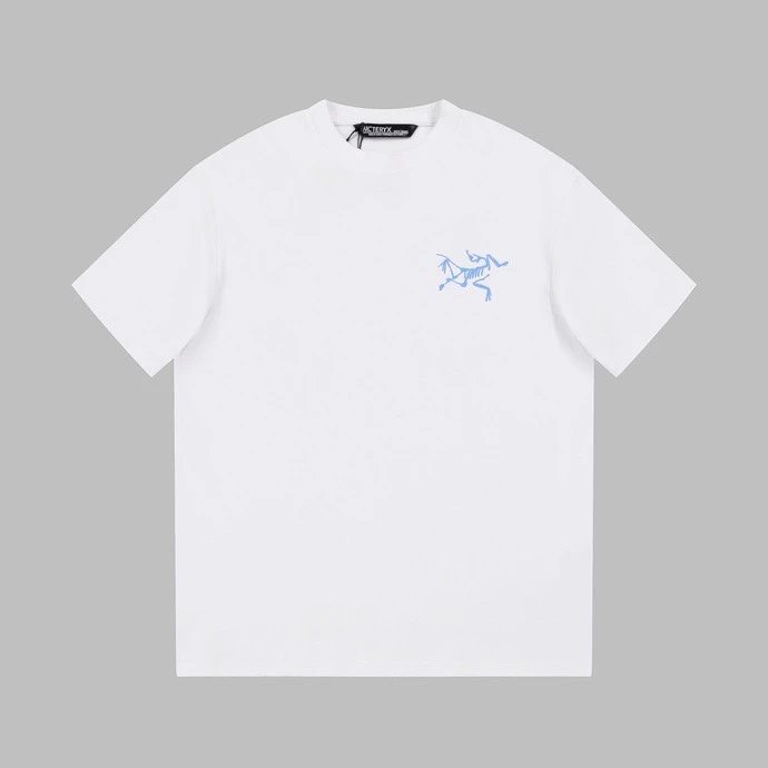2023 Spring/Summer New Collection Front and Rear Logo T-shirts Must Have Customized 200g Double Yarn Pure Cotton Fabric for Men and Women