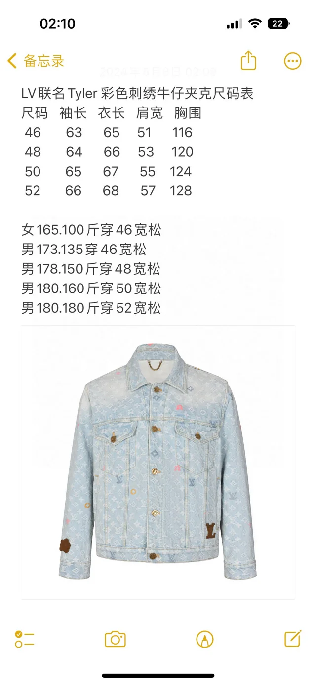 LV Tyler 2024SS 早春联名款绣花牛仔