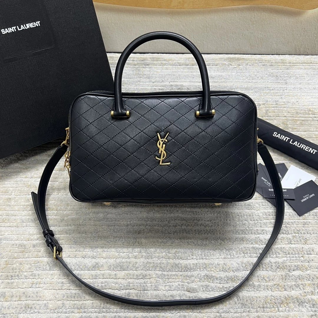 [YS] Bag 1:1 LIYA Quilted Lambskin Travel Bag