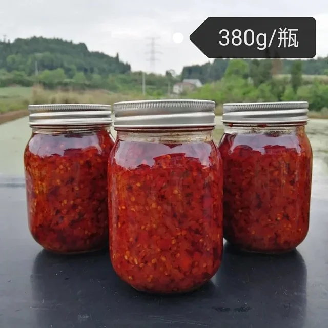 辣椒酱纯手工制作