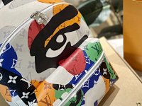 Lv Monogram  Paint Backpack — seller photo 4