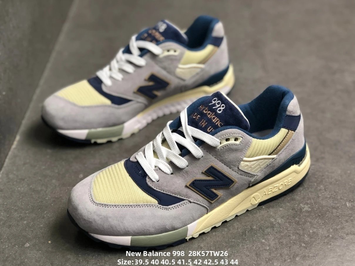 公司级✅New Balance 新百伦/NB M998ENE高端美产系列 复古休闲慢跑鞋 全新订单 全新模具开发 终端优势供应 全系列配色均采用原厂材料和胶水 货M998CSEF/28K57TW26