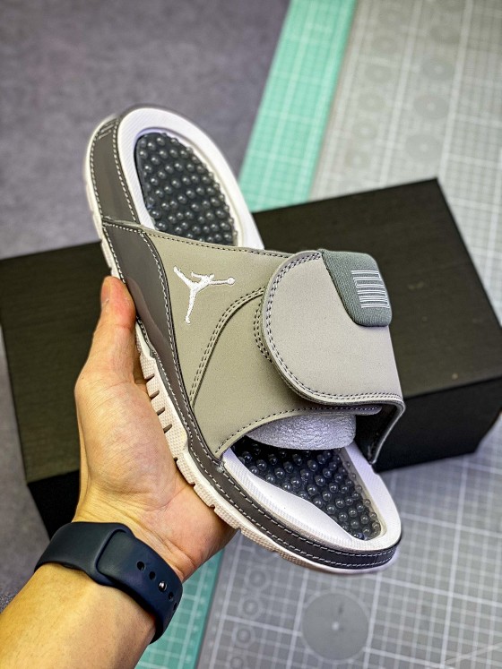 Air Jordan 11 Hydro AJ11 Fashion Velcro Slippers # Featuring a legendary shoe design with massage effect insoles for a soft and cushioned fit after the game AA1336-601
