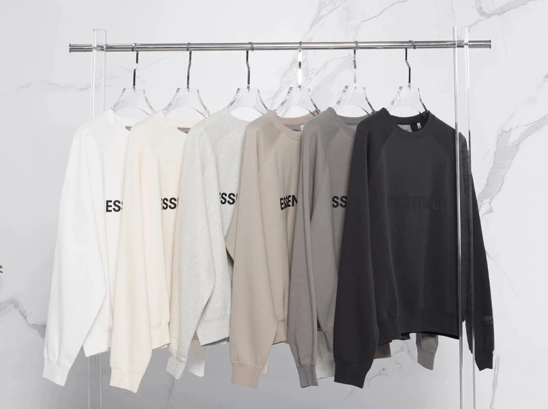 【MIA MADE】FOG Essentials 2020FW新款前胸印花圆领卫衣