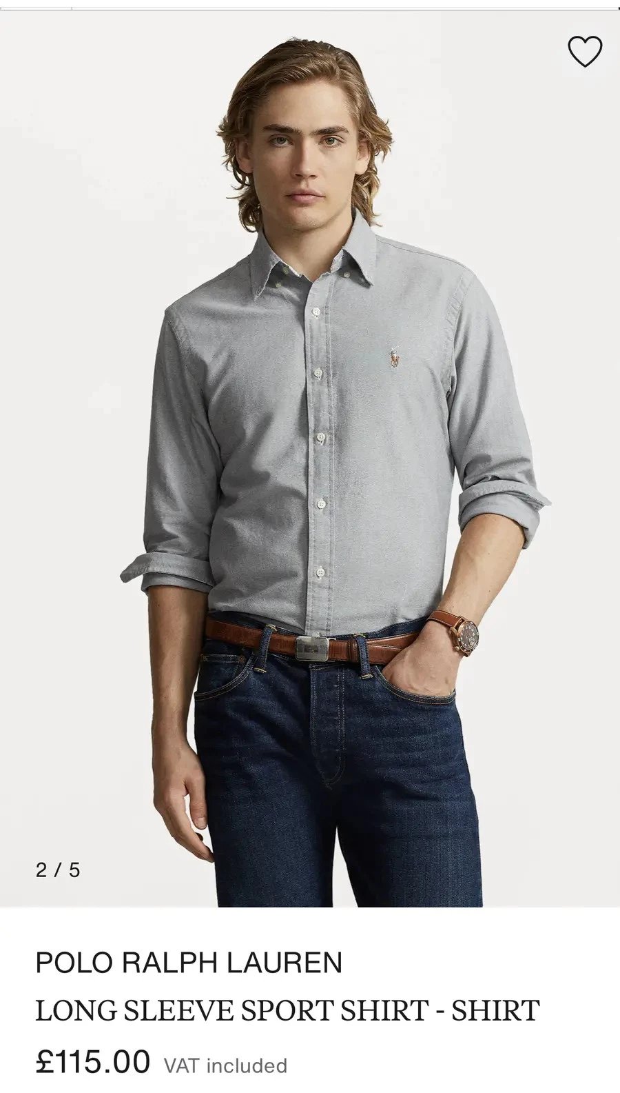 Ralph Lauren Long Sleeve Sport Shirt