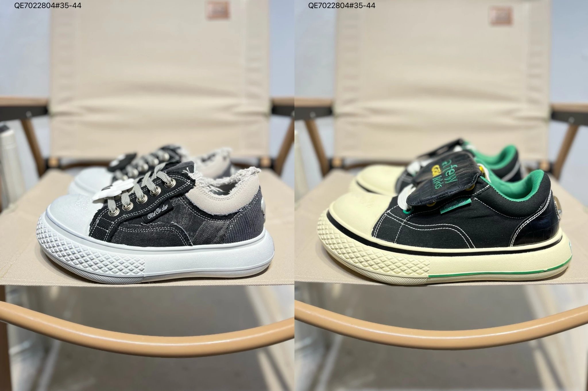 OLD ORDER Disney Mickey Mouse Low Top Canvas Sneakers
