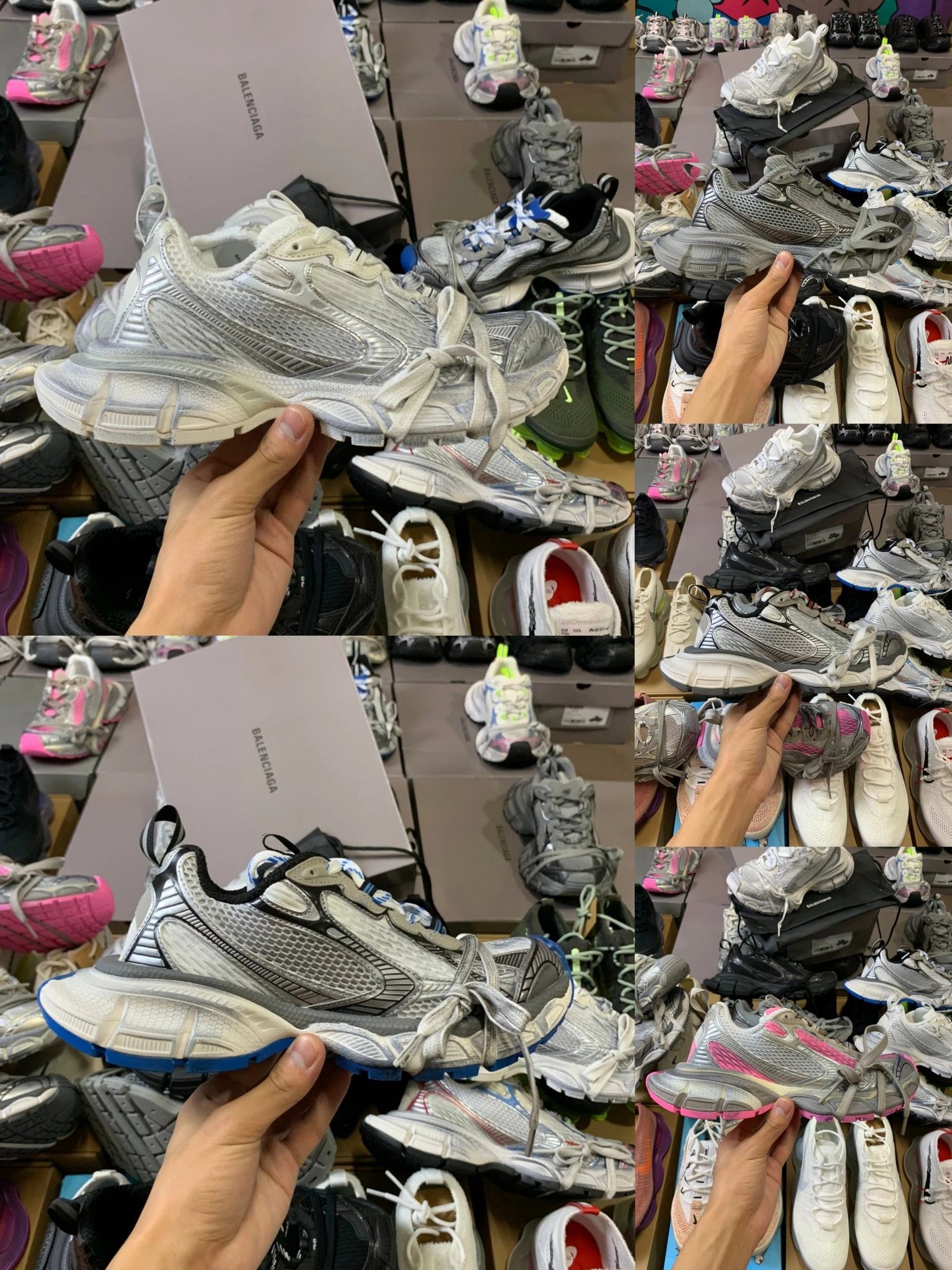 Balenciaga 3XL Retro Multi-color Sneakers