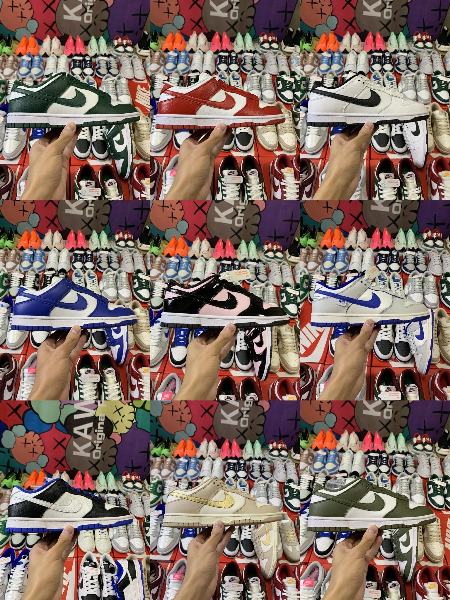 Nike SB Dunk Low Leather Casual Sneakers