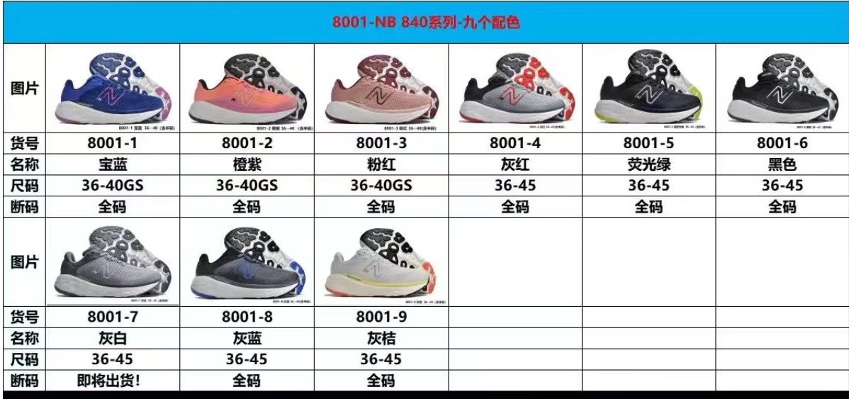 New Balance 840 Running Shoes Multi-color