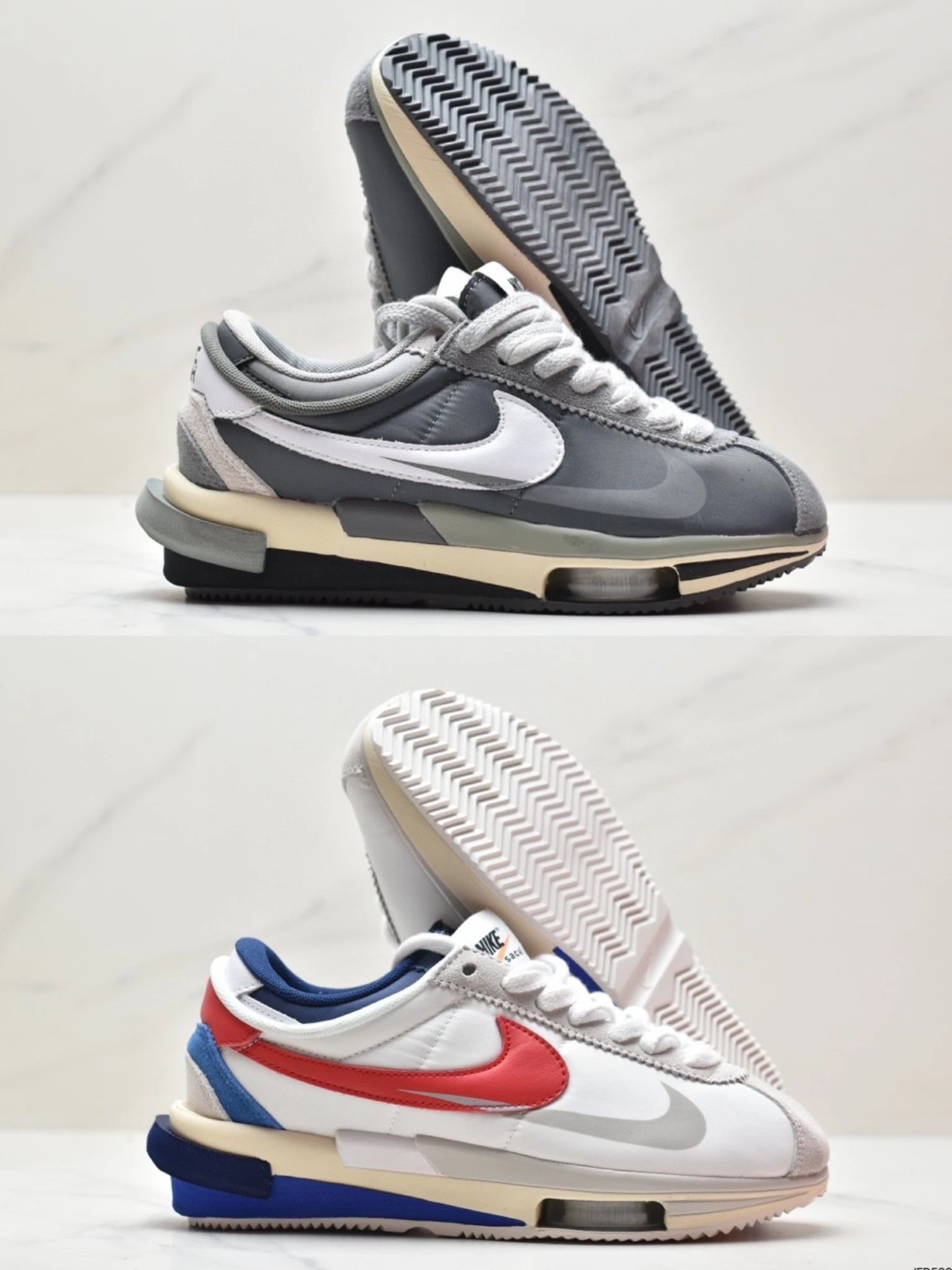 Sacai x Nike Air Zoom Cortez SP 4.0 Sneakers