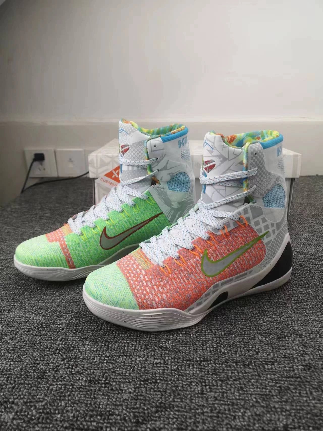 Nike Kobe AD White Basketball Shoes - 17
