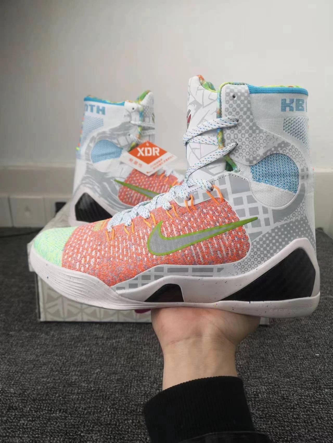 Nike Kobe AD White Basketball Shoes - 22