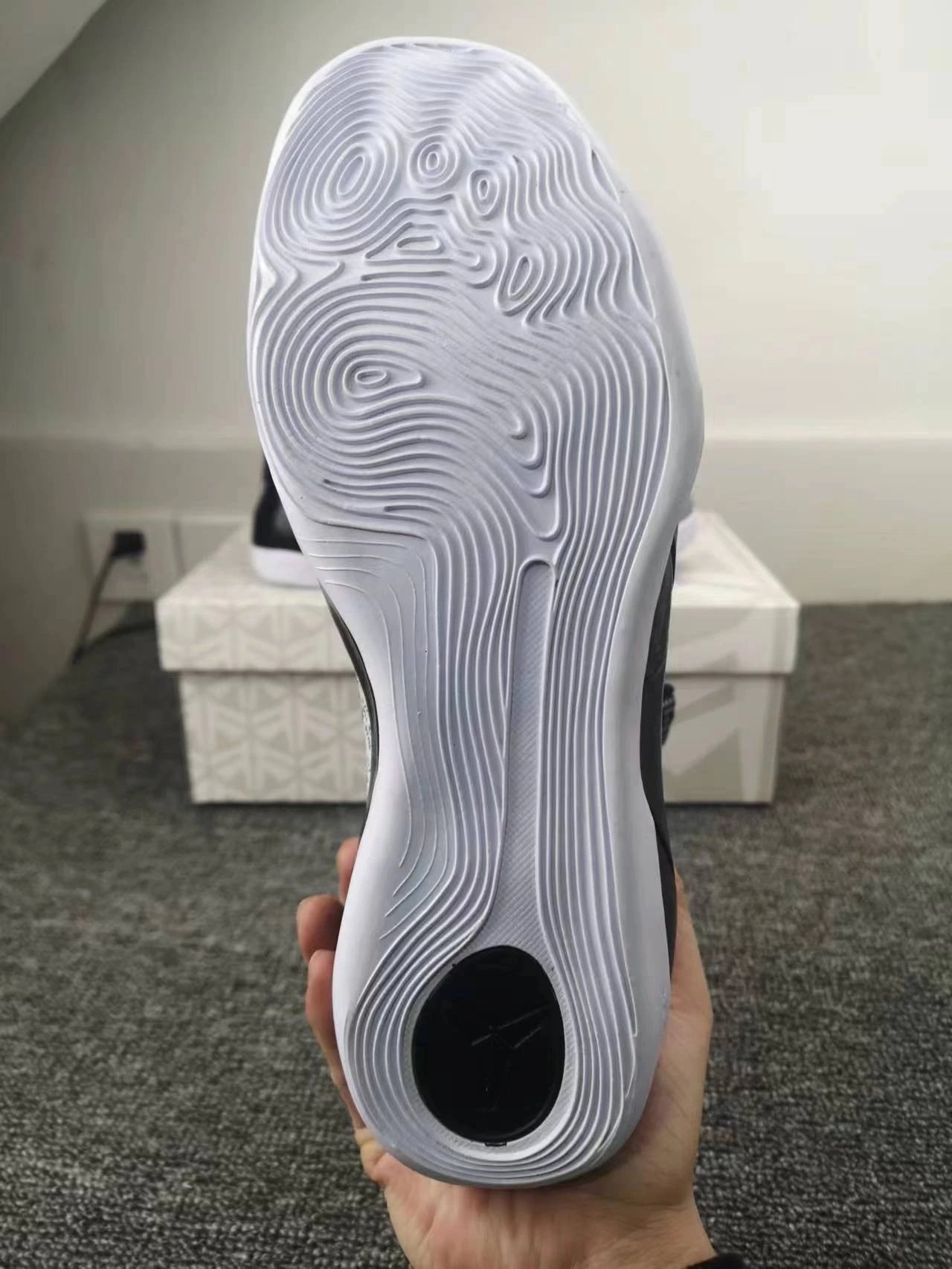 Nike Kobe AD White Basketball Shoes - 48