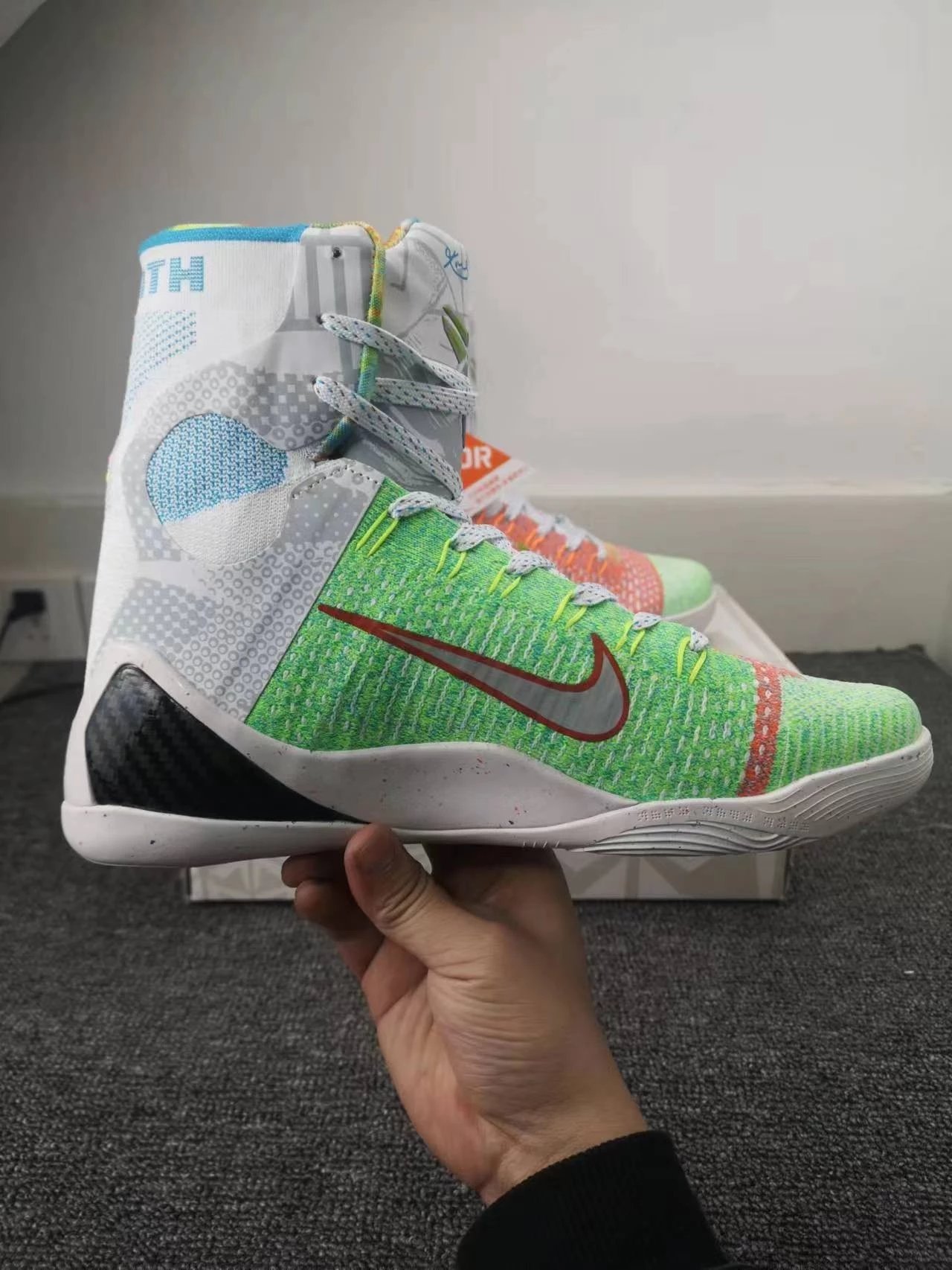 Nike Kobe AD White Basketball Shoes - 25