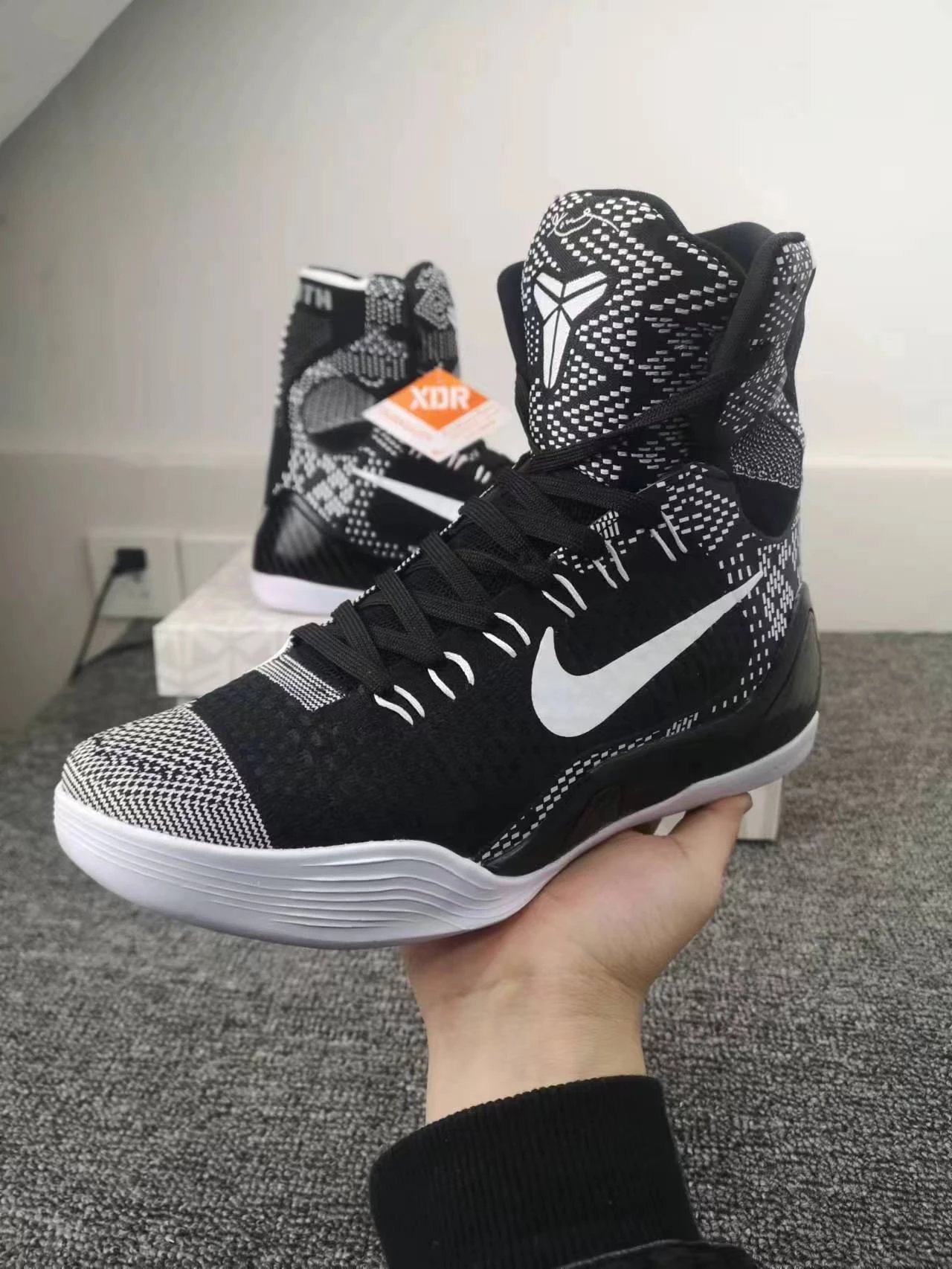 Nike Kobe AD White Basketball Shoes - 44