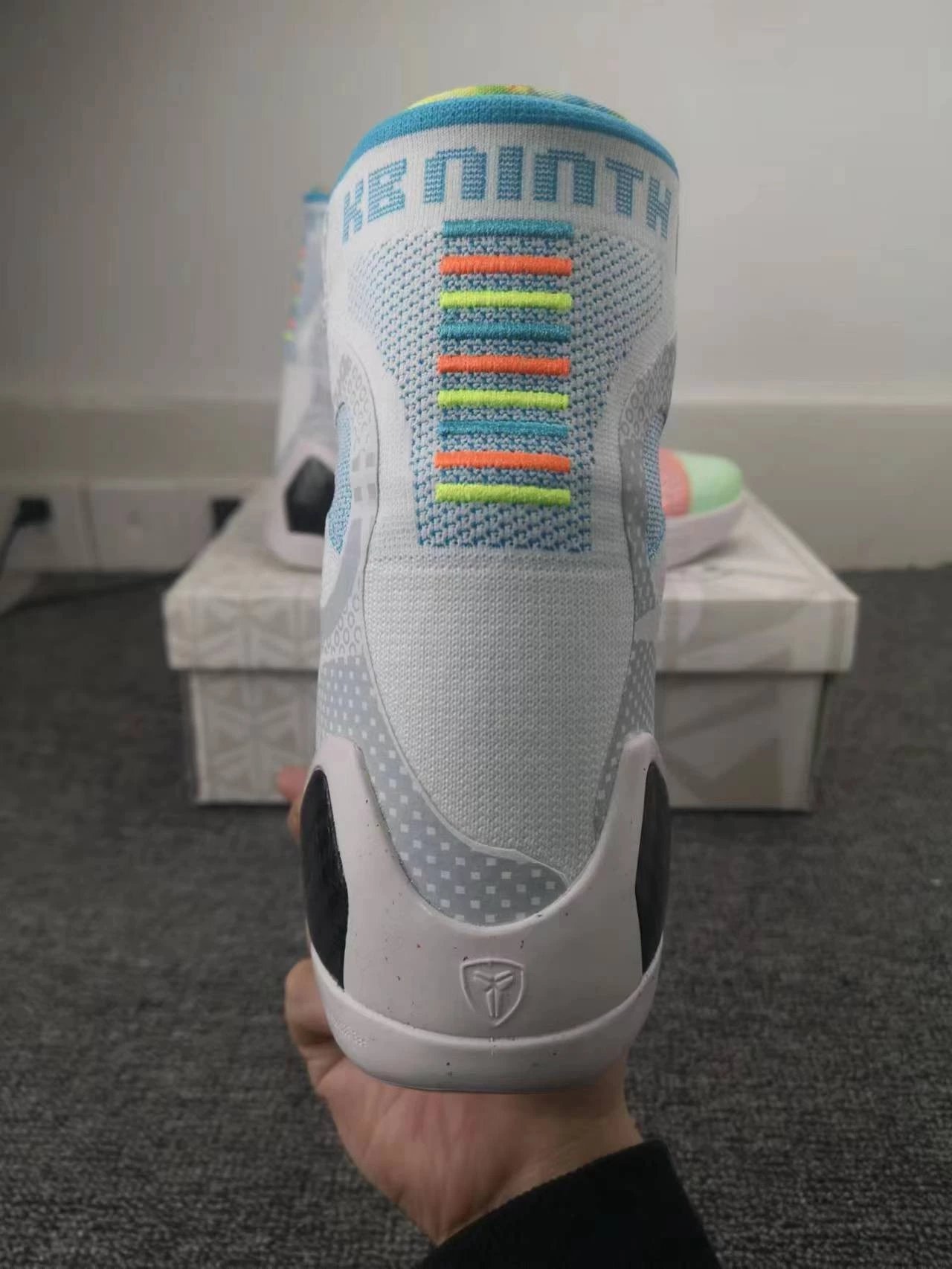 Nike Kobe AD White Basketball Shoes - 26