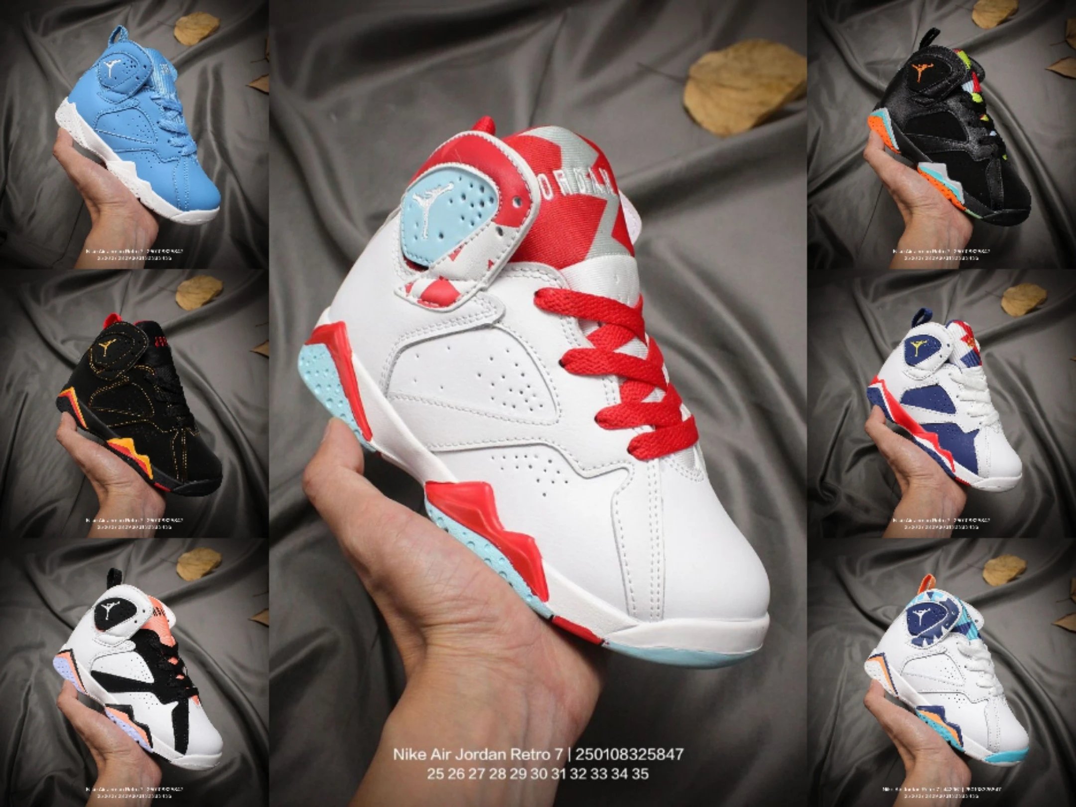 Nike Air Jordan Retro 7 Kids Basketball Shoes