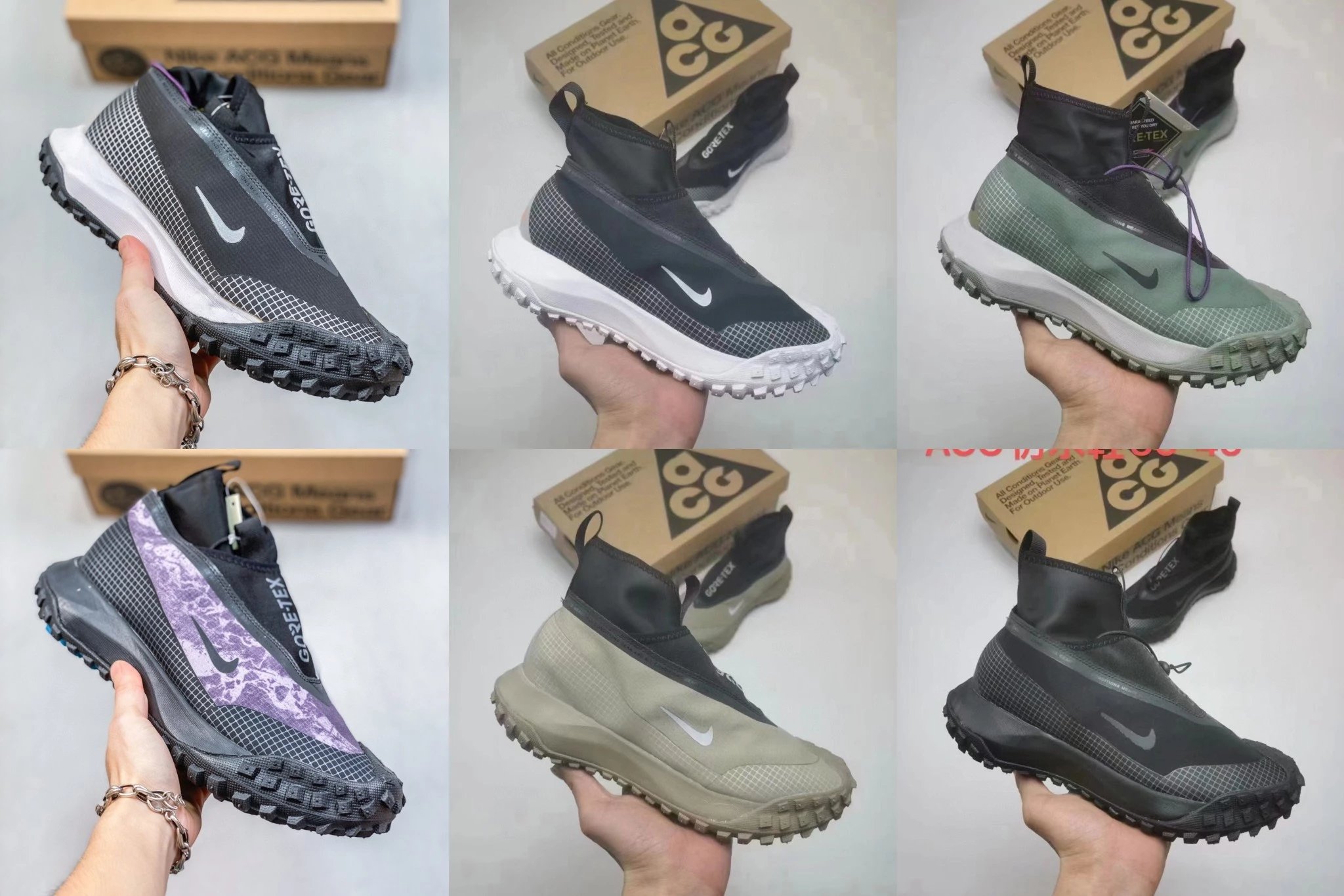 Nike ACG Waterproof Running Sneakers Multi-color